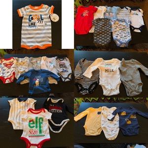 Baby Boys 0-3/3 Month Clothing Bundle
